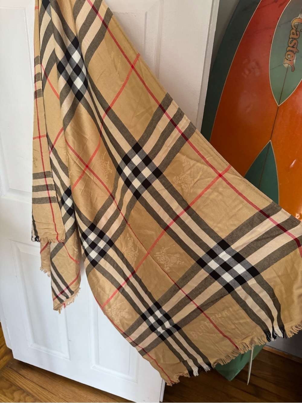 Burberry Large Cashmere Scarf NWOT’s 100% Cashmere
